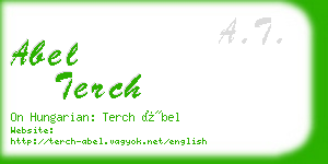 abel terch business card